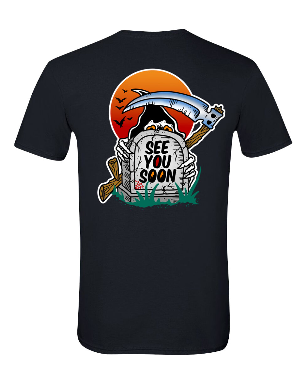 Marcus Dove "See you soon" unisex t-shirt