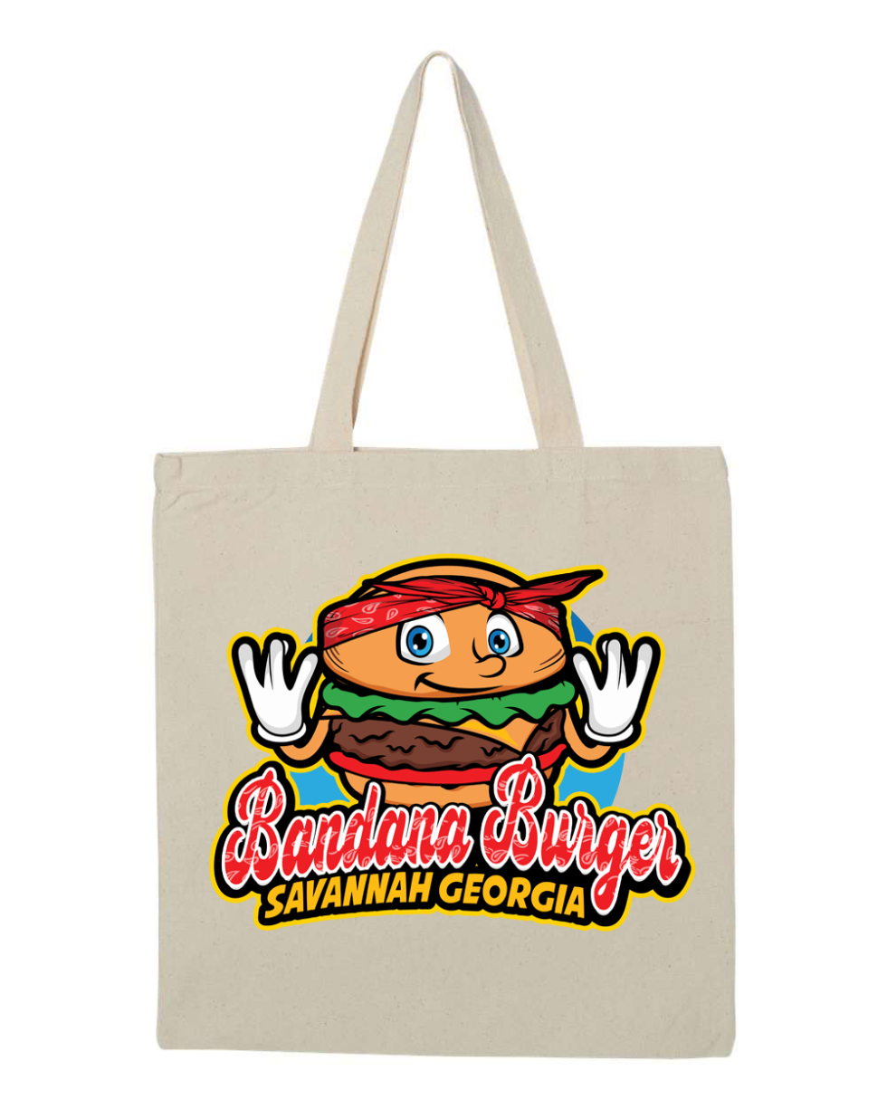 Bandana Burger Reusable Tote Bag