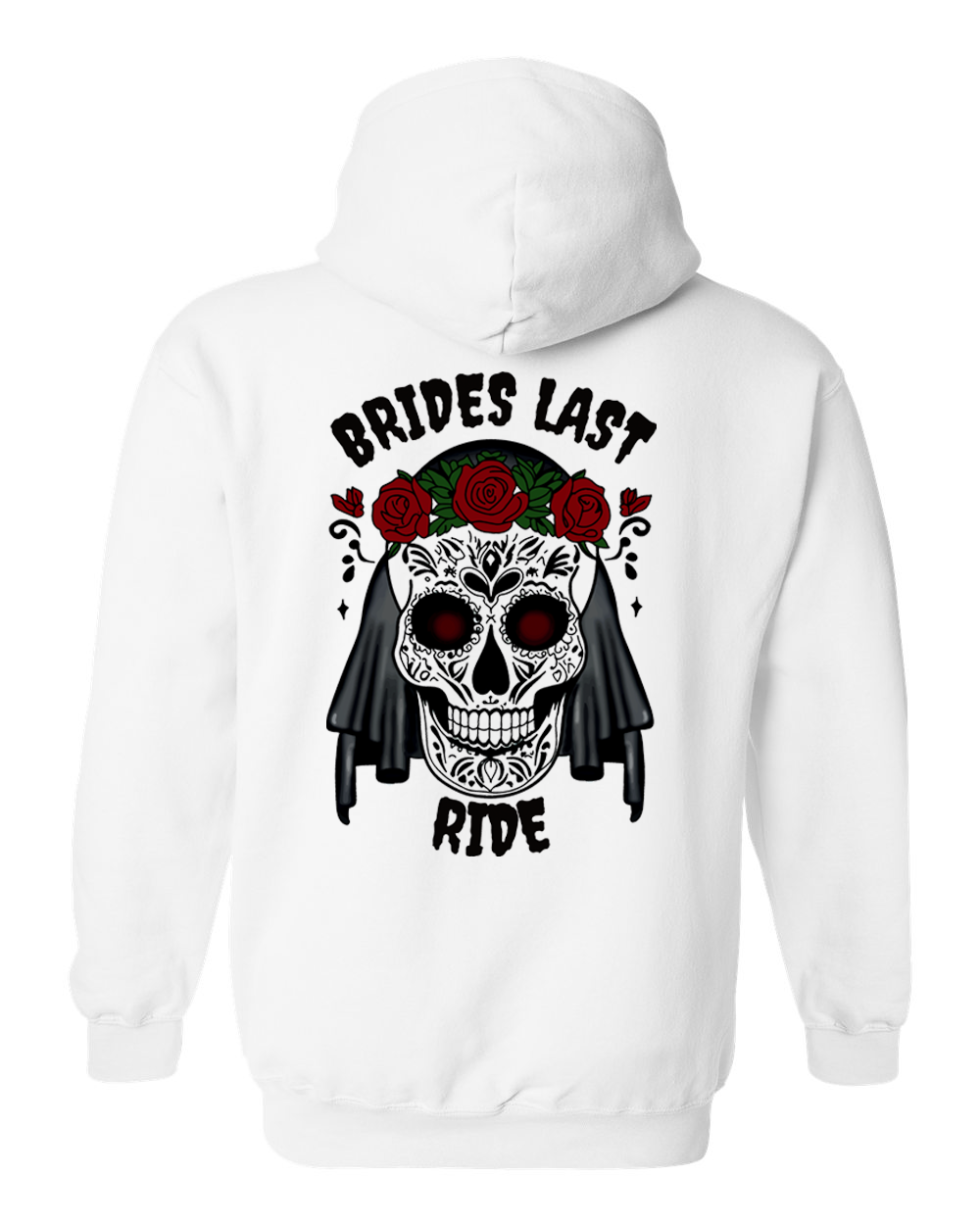 Hearse Ghost Tour "Brides Last Ride" Unisex Hooded Pullover Sweatshirt